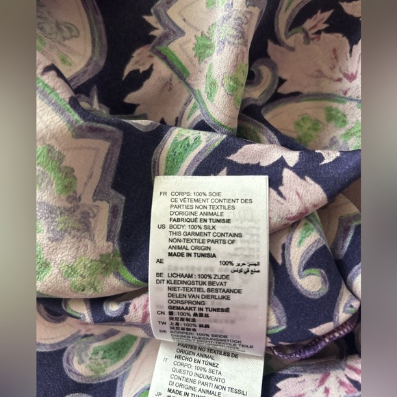 Sandro 100% silk dress - Picture 7 of 15